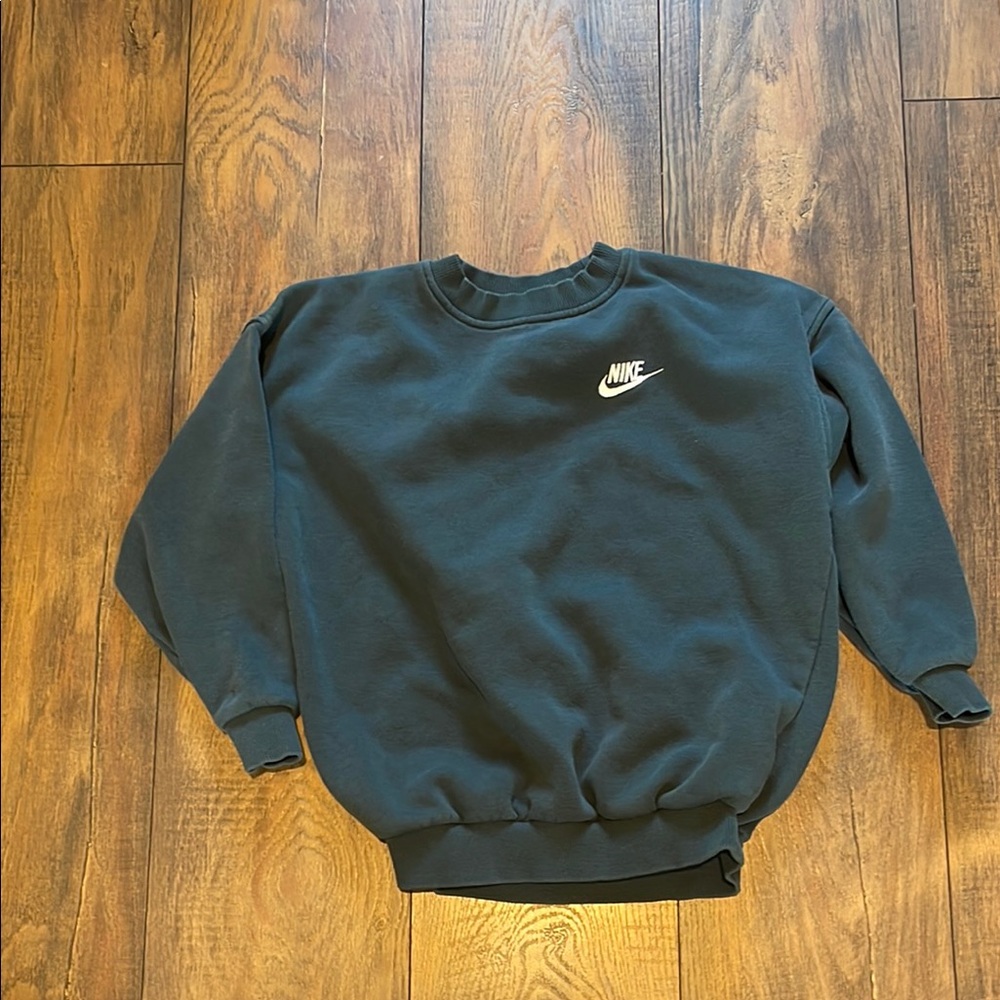 Nike Black Crewneck Sweater Classic Style
